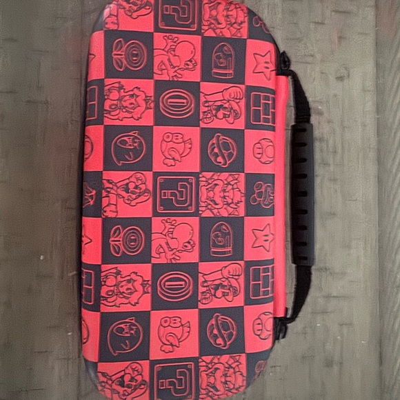 Other - Red and Black Nintendo Switch Carrying Case